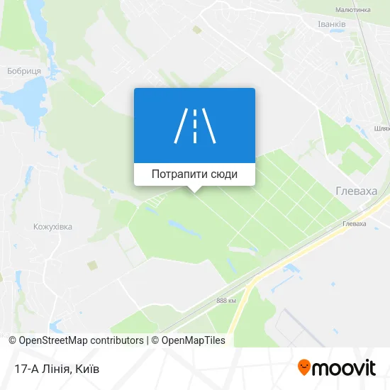 Карта 17-А Лінія