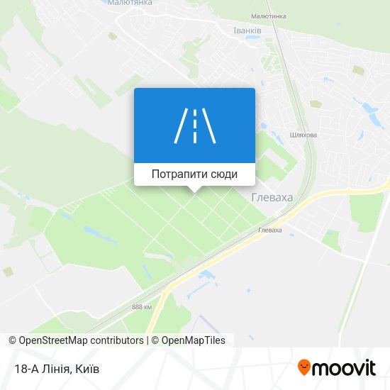 Карта 18-А Лінія
