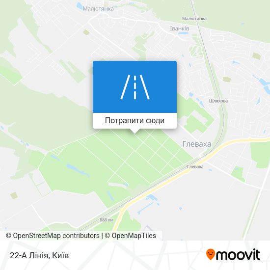 Карта 22-А Лінія
