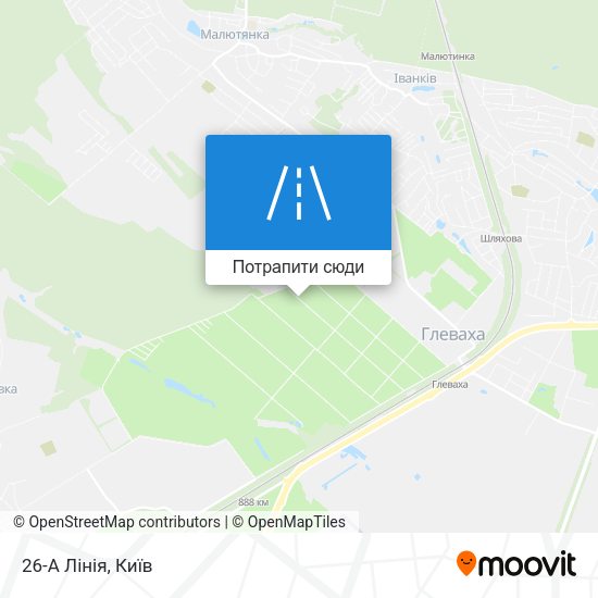 Карта 26-А Лінія