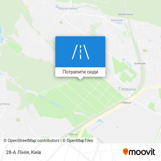 Карта 28-А Лінія