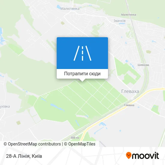 Карта 28-А Лінія