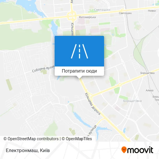 Карта Електронмаш