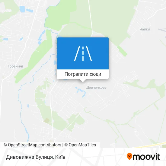 Карта Дивовижна Вулиця