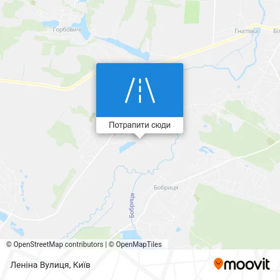 Карта Леніна Вулиця