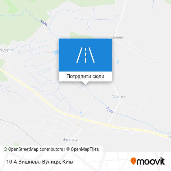 Карта 10-А Вишнева Вулиця