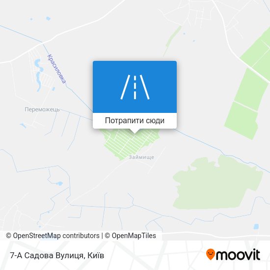 Карта 7-А Садова Вулиця