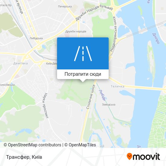 Карта Трансфер