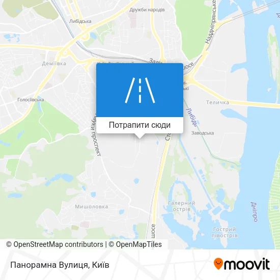 Карта Панорамна Вулиця