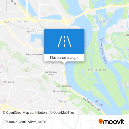 Карта Гаванський Міст