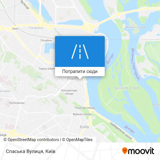 Карта Спаська Вулиця
