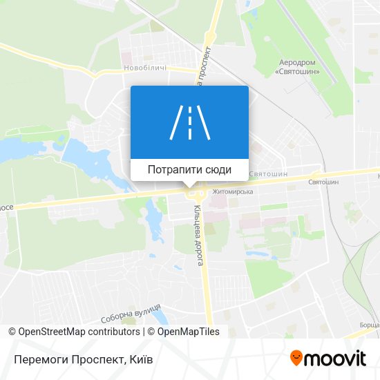 Карта Перемоги Проспект