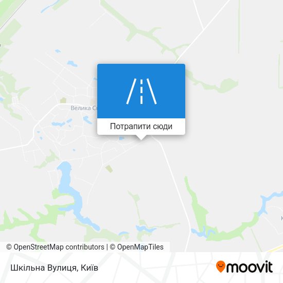 Карта Шкільна Вулиця
