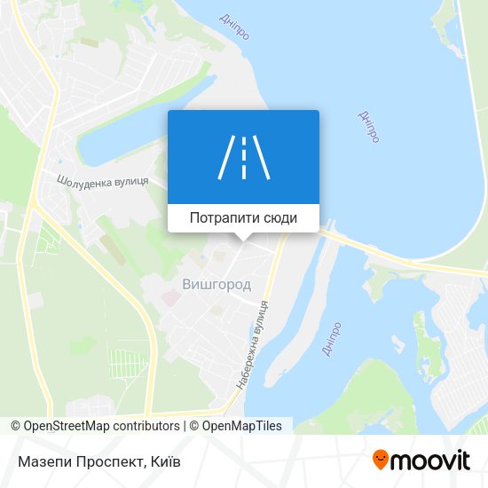 Карта Мазепи Проспект