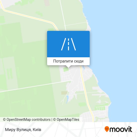 Карта Миру Вулиця