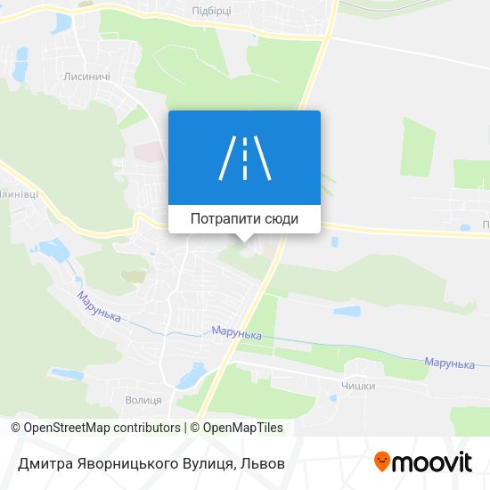 Карта Дмитра Яворницького Вулиця
