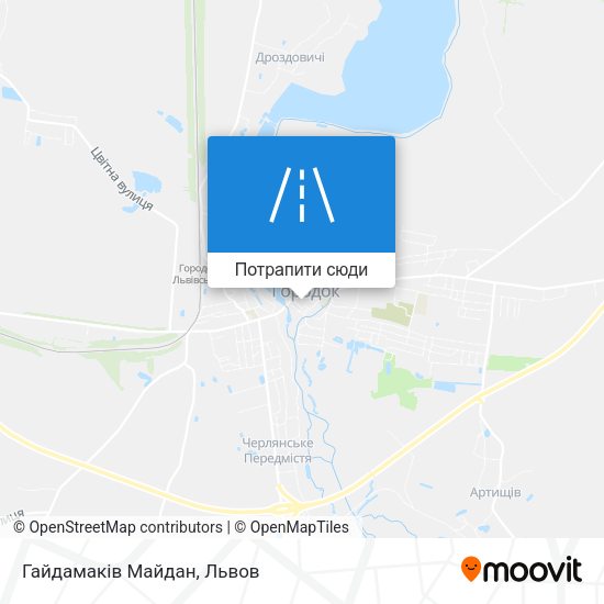 Карта Гайдамаків Майдан