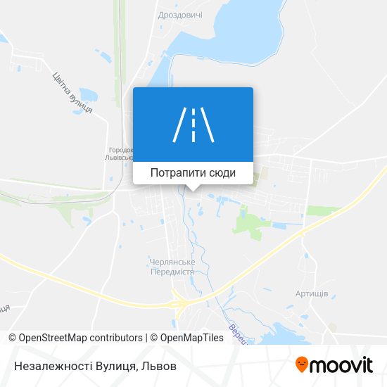 Карта Незалежності Вулиця