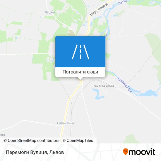 Карта Перемоги Вулиця