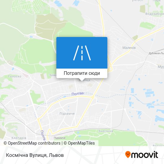 Карта Космічна Вулиця