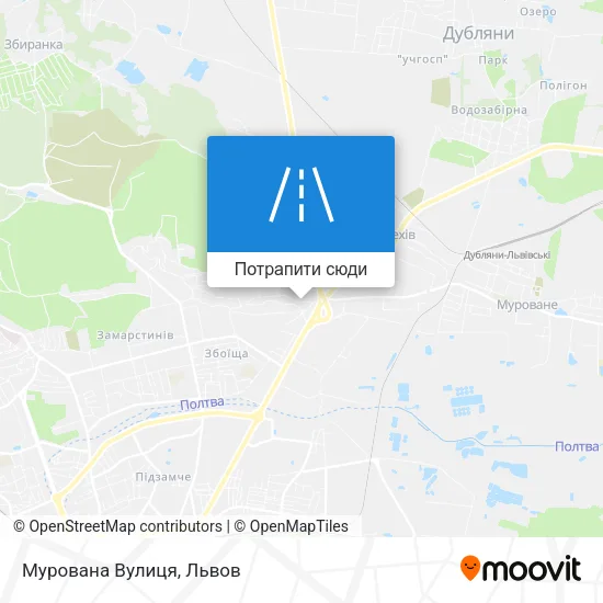 Карта Мурована Вулиця