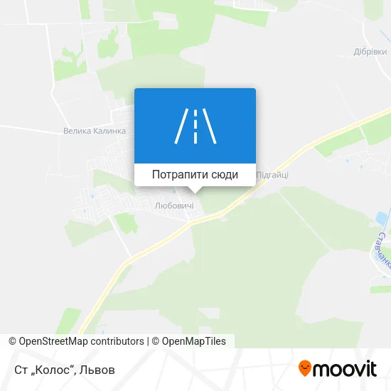 Карта Ст „Колос“