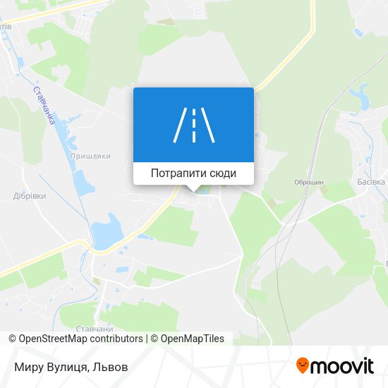 Карта Миру Вулиця