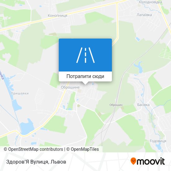 Карта Здоров’Я Вулиця