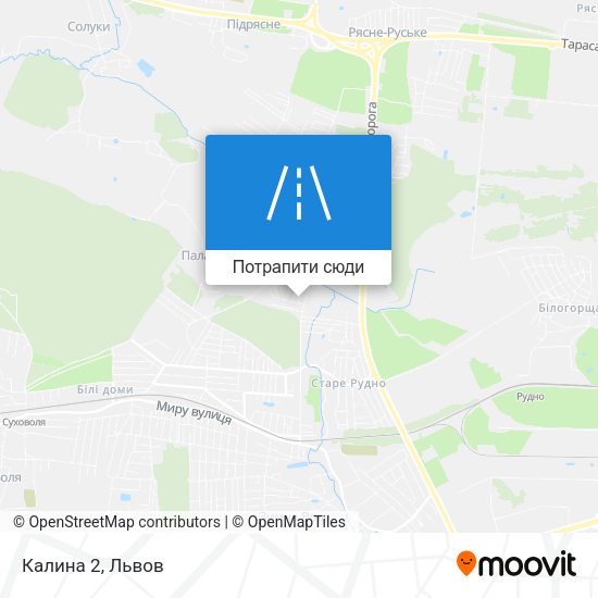 Карта Калина 2