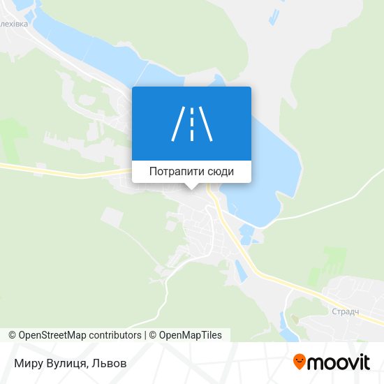 Карта Миру Вулиця