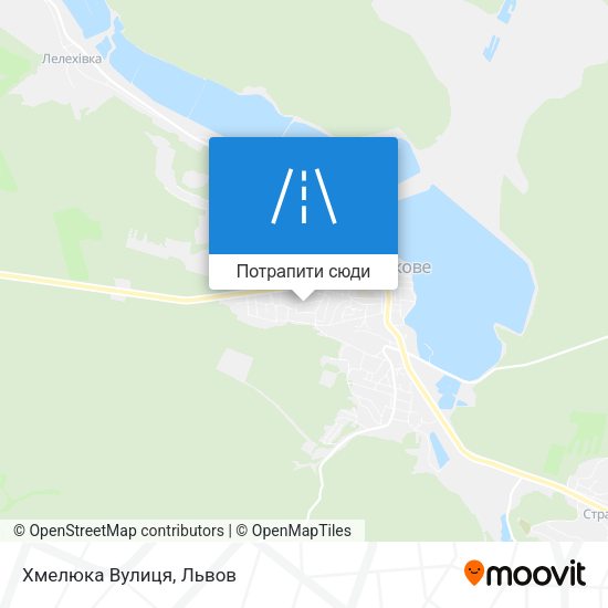 Карта Хмелюка Вулиця