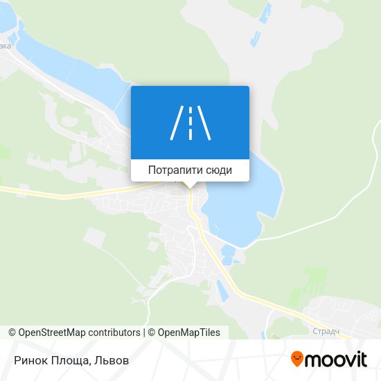 Карта Ринок Площа