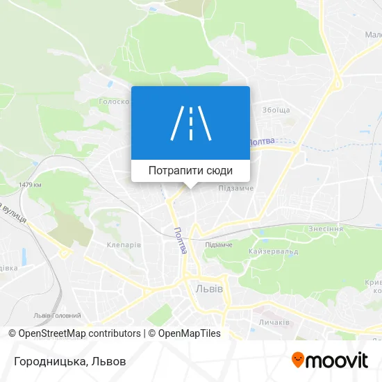 Карта Городницька