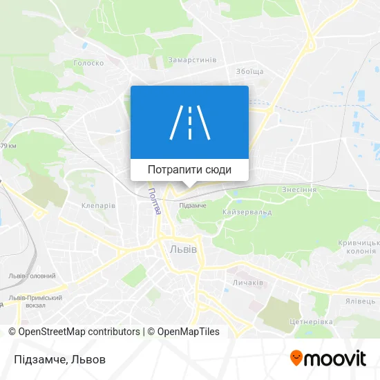 Карта Підзамче
