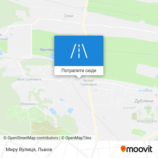 Карта Миру Вулиця