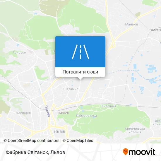 Карта Фабрика Світанок