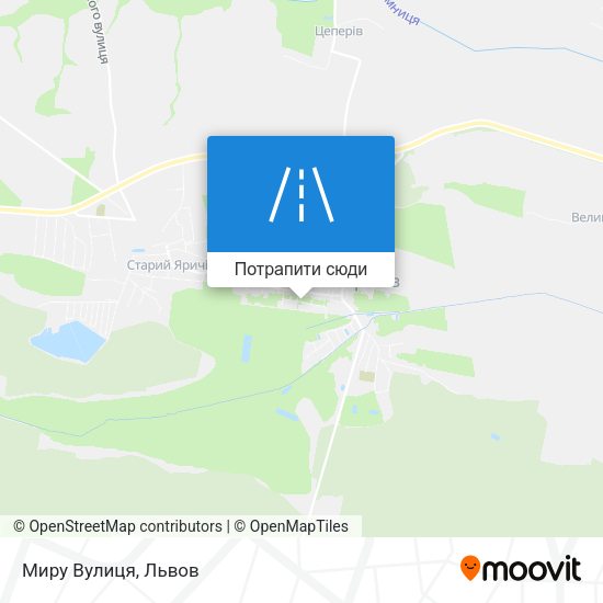 Карта Миру Вулиця