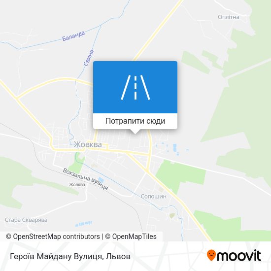 Карта Героїв Майдану Вулиця