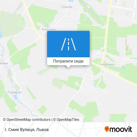 Карта І. Смия Вулиця