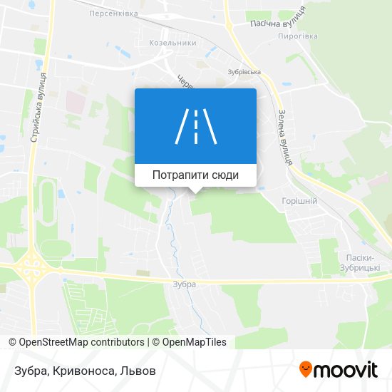 Карта Зубра, Кривоноса
