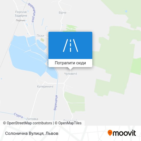 Карта Солонична Вулиця