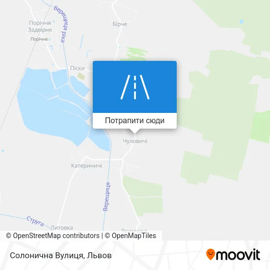 Карта Солонична Вулиця