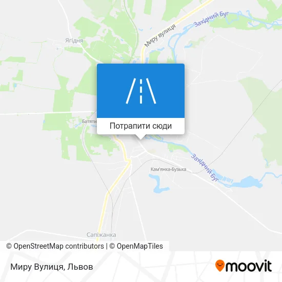 Карта Миру Вулиця