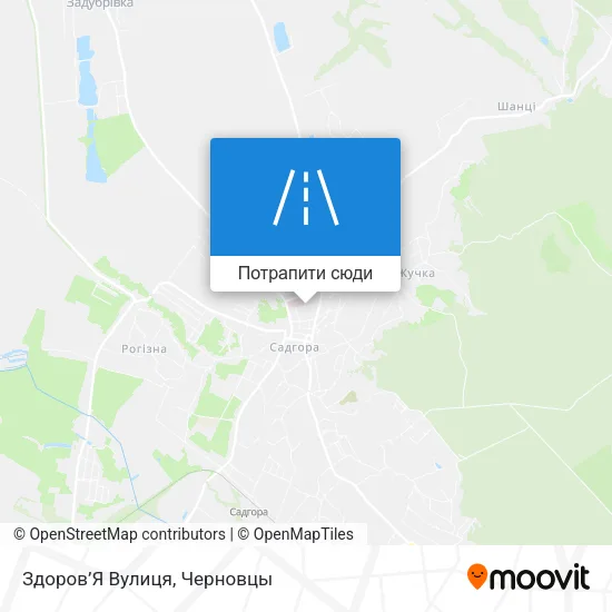 Карта Здоров’Я Вулиця