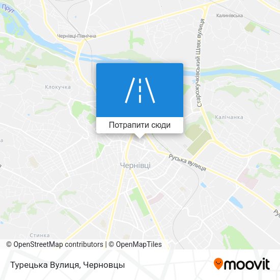 Карта Турецька Вулиця