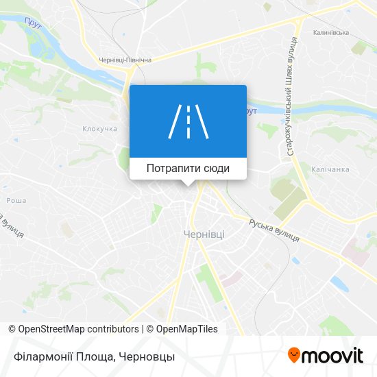 Карта Філармонії Площа