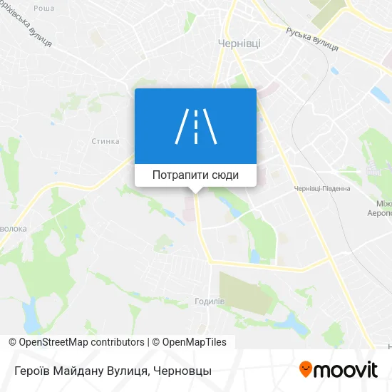 Карта Героїв Майдану Вулиця