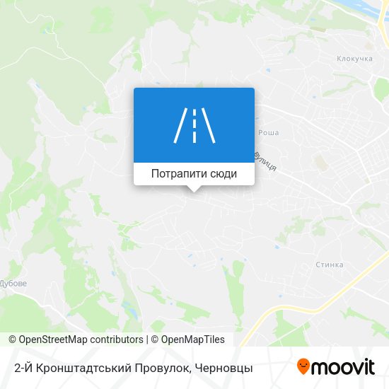 Карта 2-Й Кронштадтський Провулок