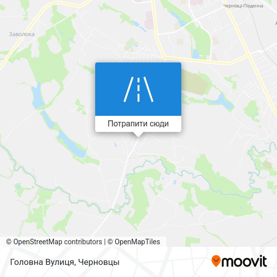 Карта Головна Вулиця