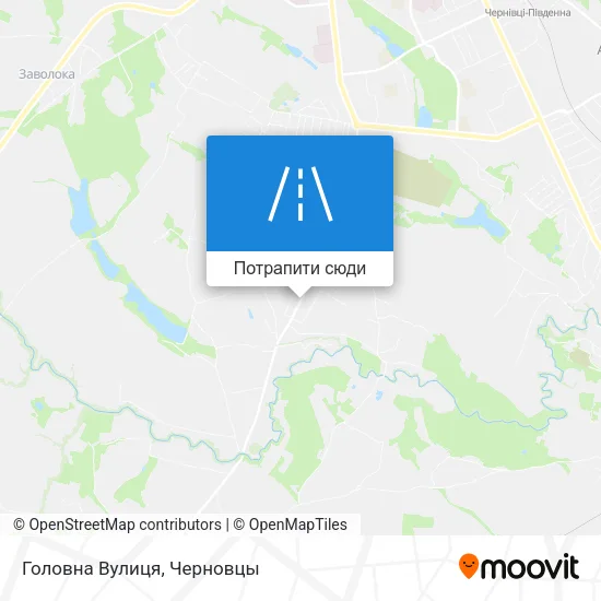 Карта Головна Вулиця